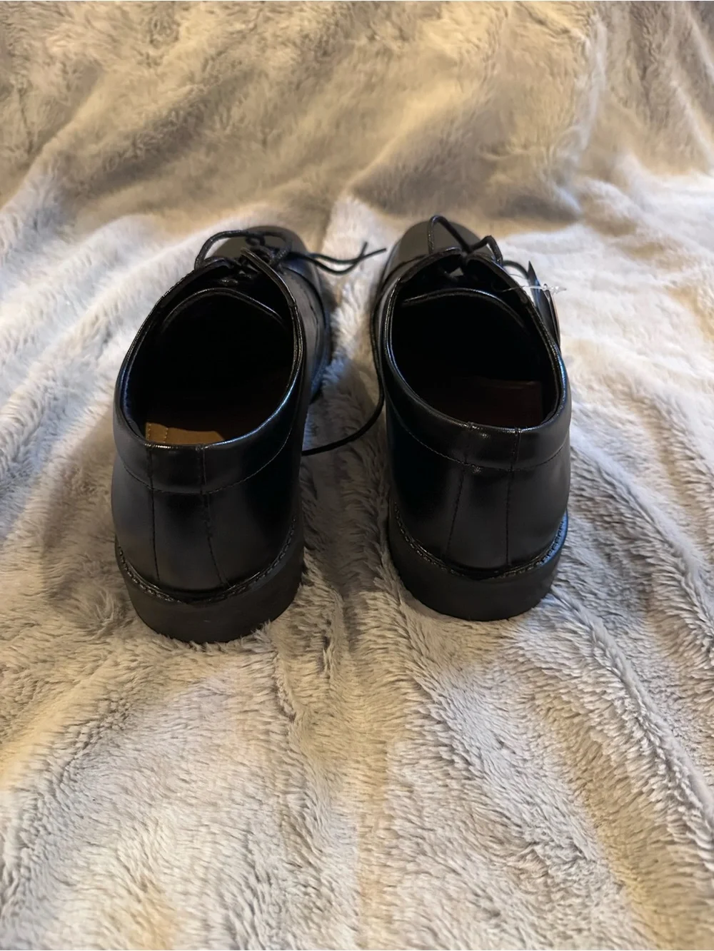 Apt. 9 Denver Black Men’s Cap-Toe Lace-Up Dress Shoes Size 8 NWT Formal Wear